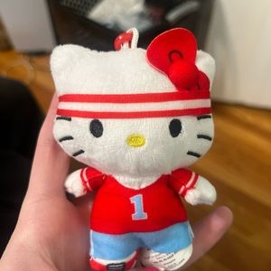 workout hello kitty plush dangler